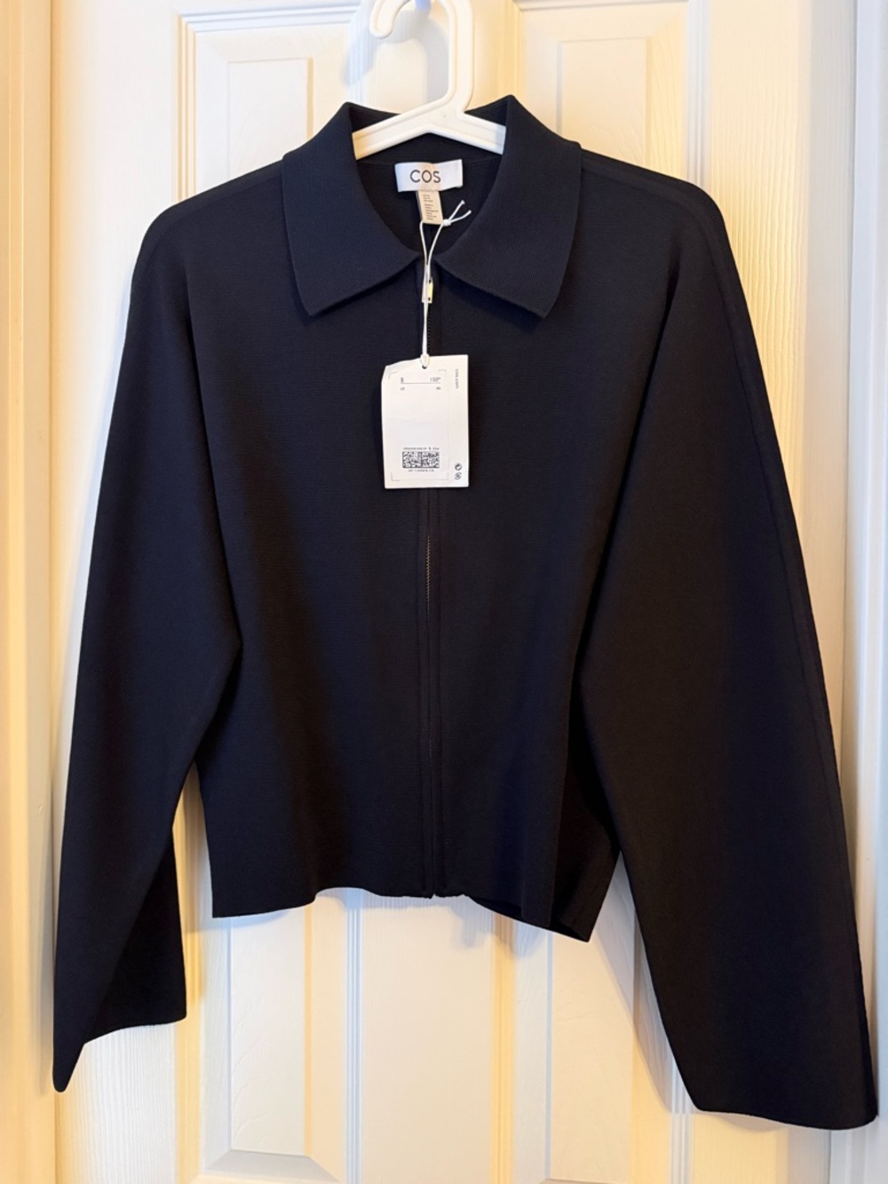 NWT COS Cropped Classic Bomber Jacket